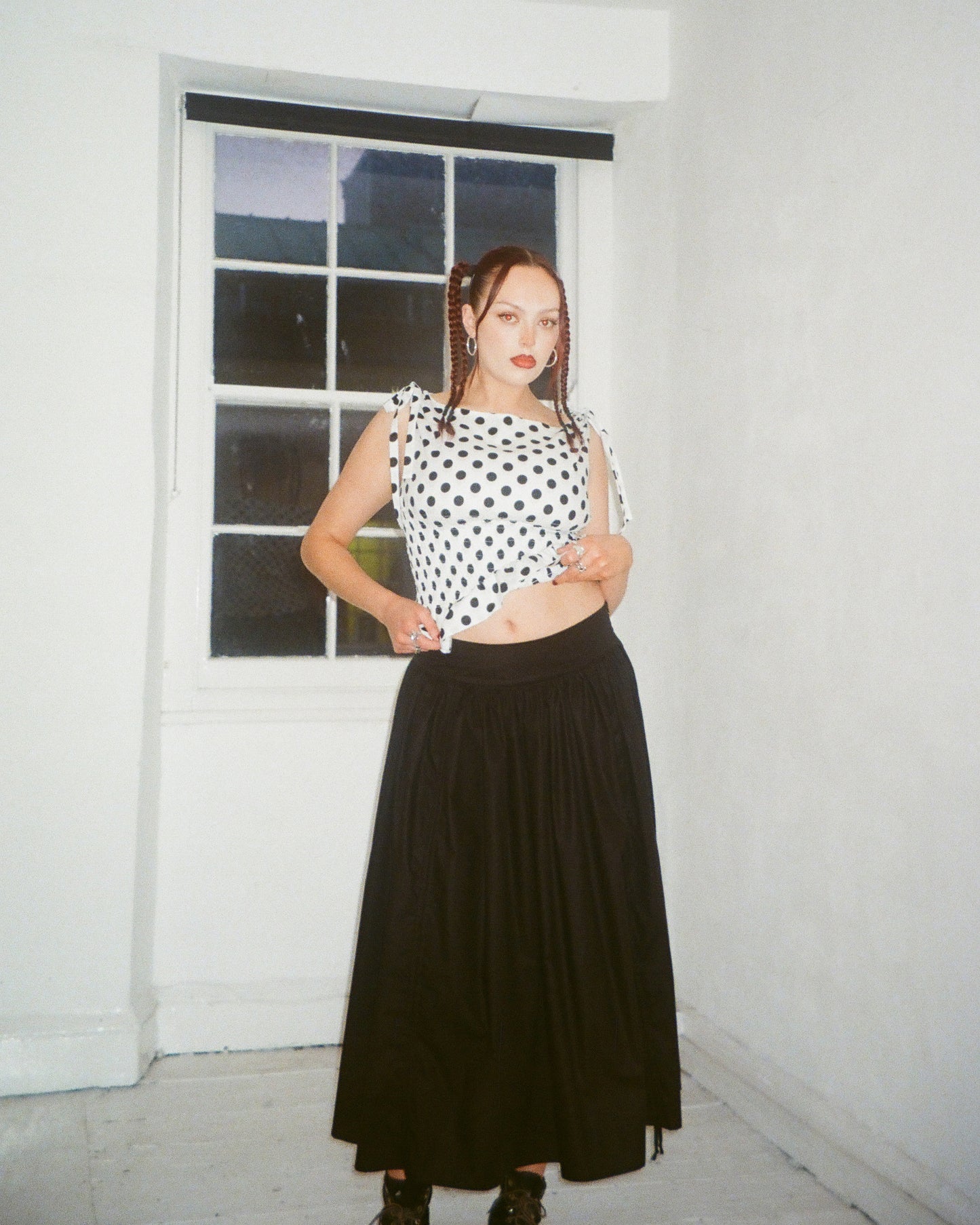 The Lola Skirt in Black