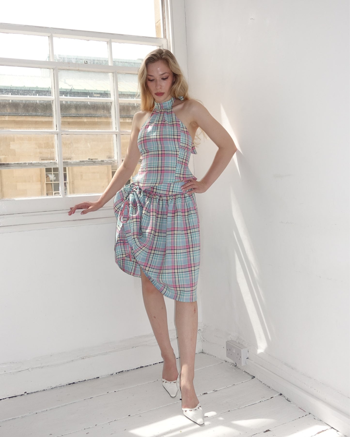 The Lottie Skirt in Gelato Linen