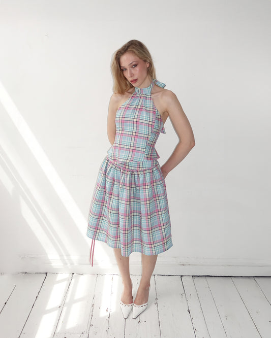 The Lottie Skirt in Gelato Linen