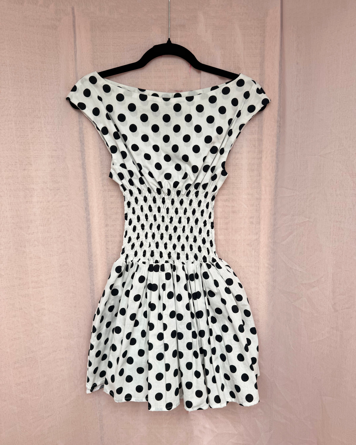 24. The Amelie Dress in Polka Dot - S