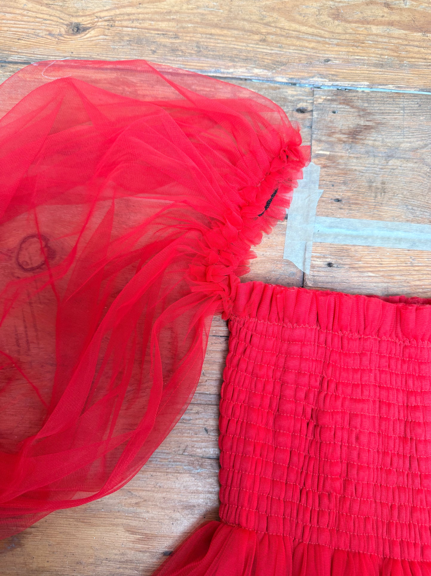 27. The Cherry Red Babydoll - XS