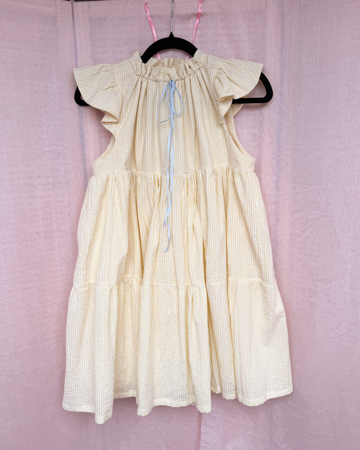 30. The Savannah Dress in Butter Yellow - M