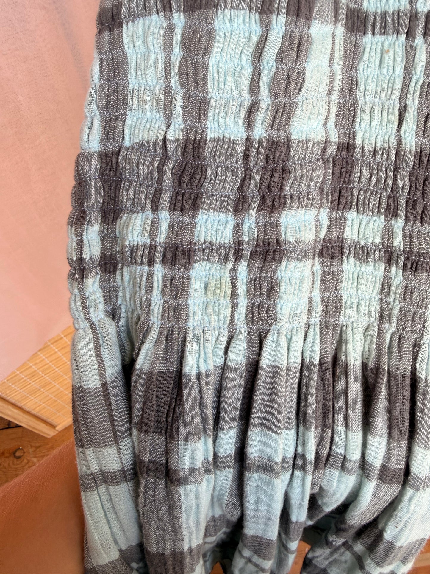 65. The Freya Mini in Stormy Check - S