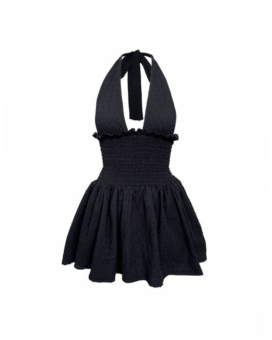 The Freya Mini Dress in Black