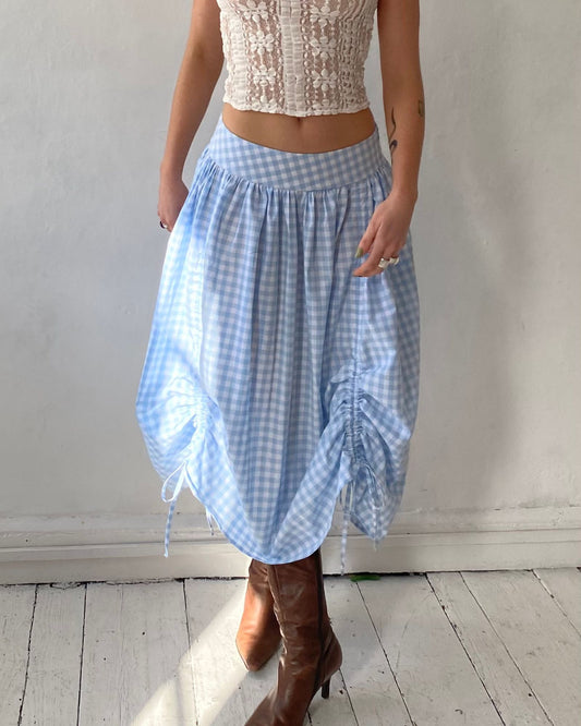 The Lola Skirt in Light Blue