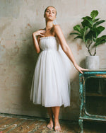 Load image into Gallery viewer, The Midi Bridal Babydoll in Ivory
