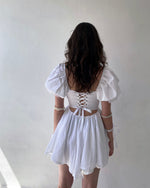 Load image into Gallery viewer, The Valentina Dress in White
