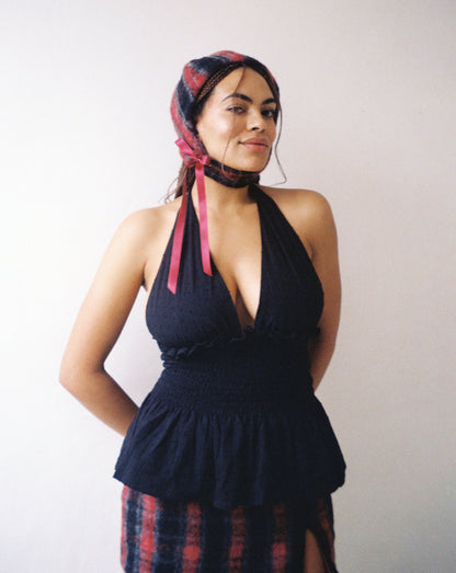 The Freya Top in Black