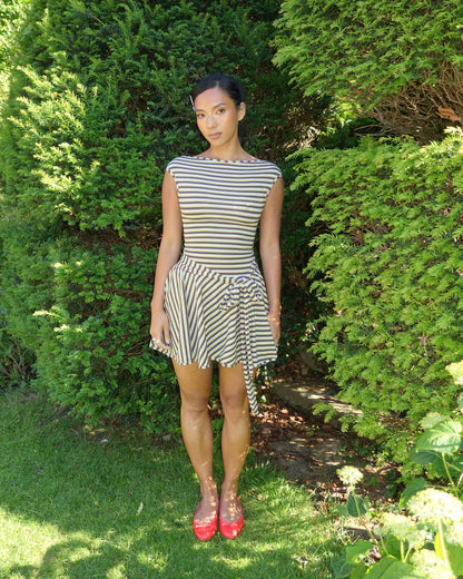 57. The Janie Dress in Sunflower - L