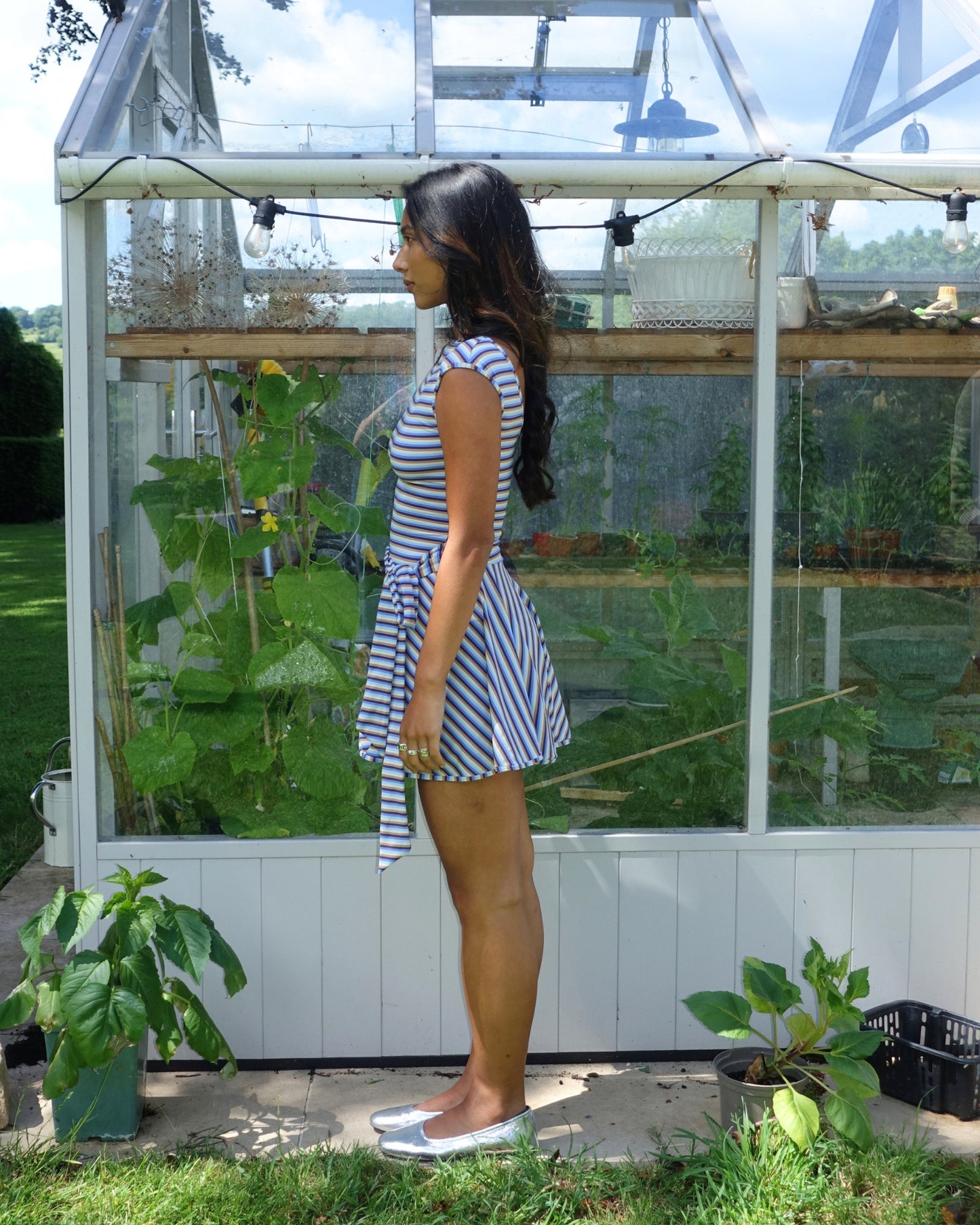 The Janie Dress in Bluebell
