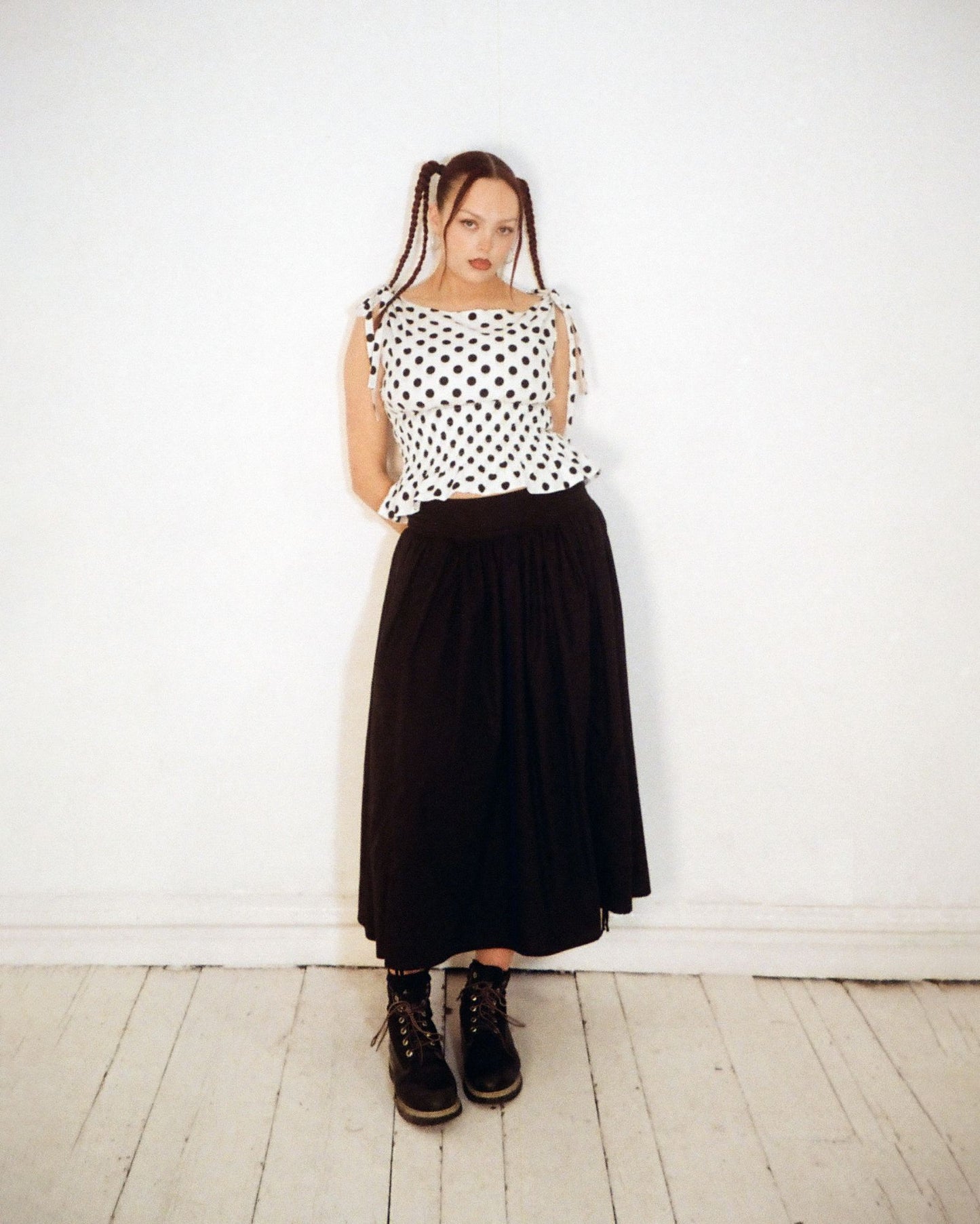The Lola Skirt in Black