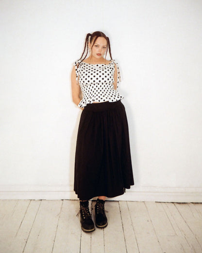 The Lola Skirt in Black