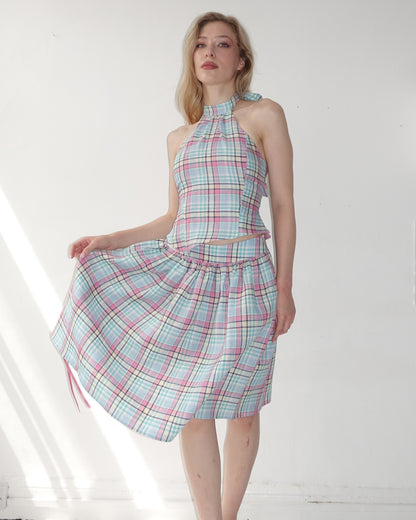 The Lottie Skirt in Gelato Linen