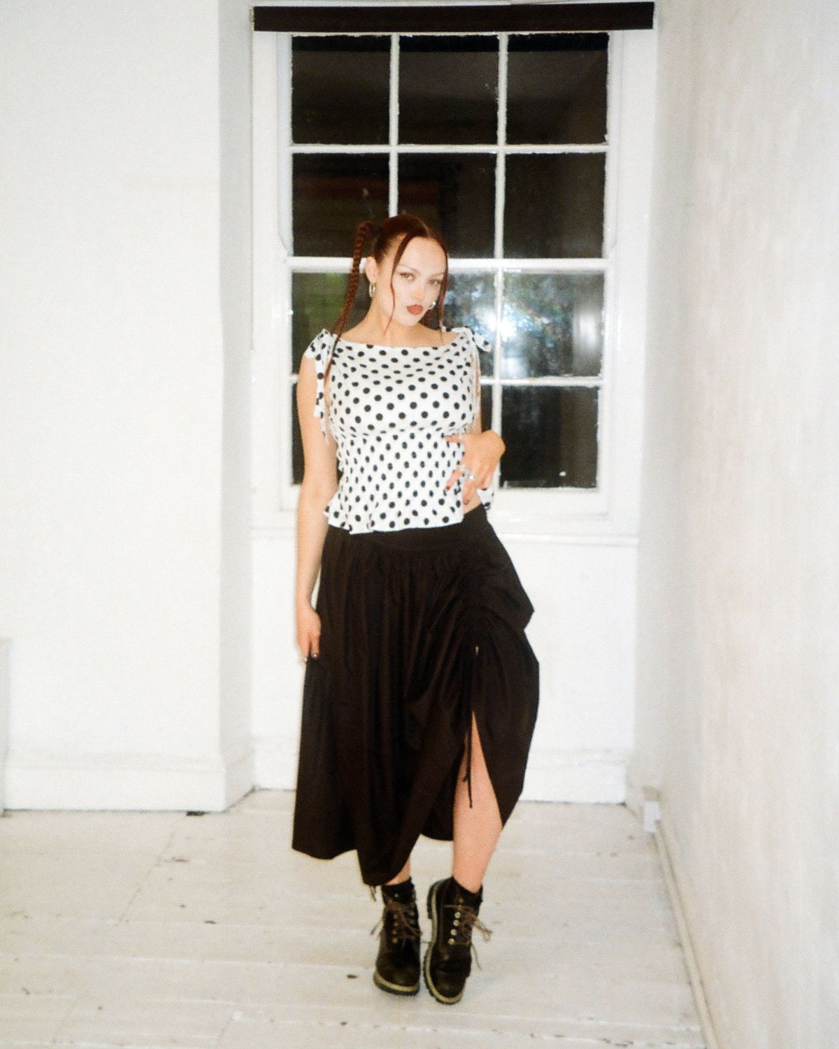 76. Black Lola Skirt - 3XL/4XL