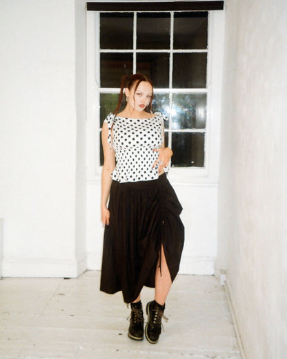 76. Black Lola Skirt - 3XL/4XL