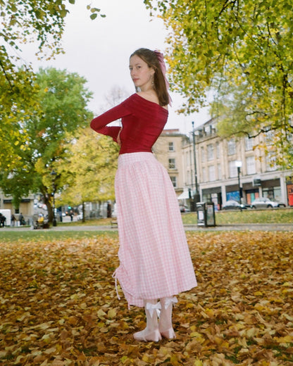 The Lola Skirt in Light Pink