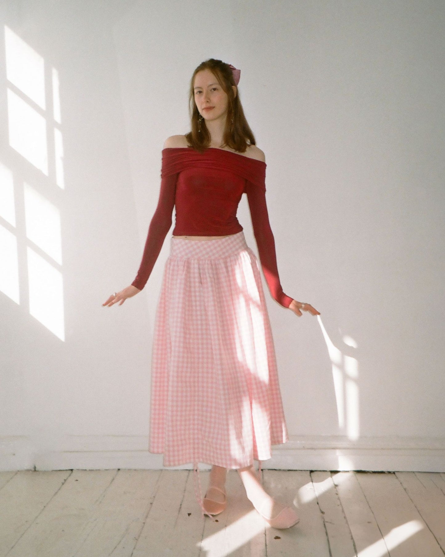 The Lola Skirt in Light Pink