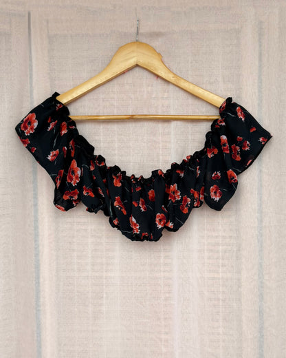 52. The Nora Top in Poppy - L/XL