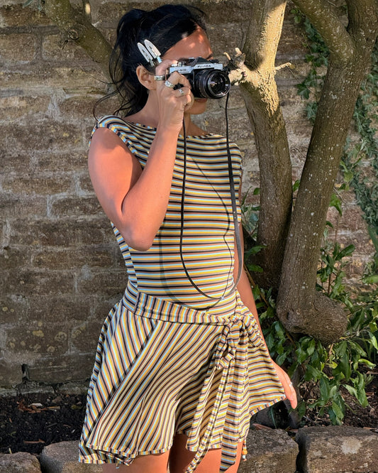 The Janie Dress in Sunflower