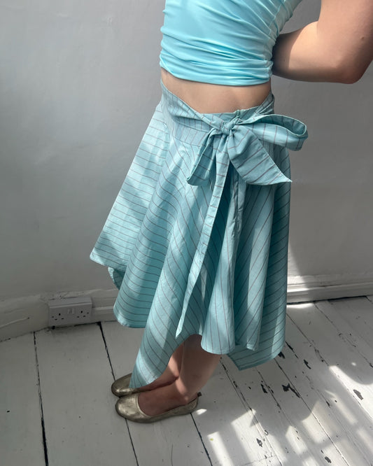 The Laila Skirt in Mint Humbug