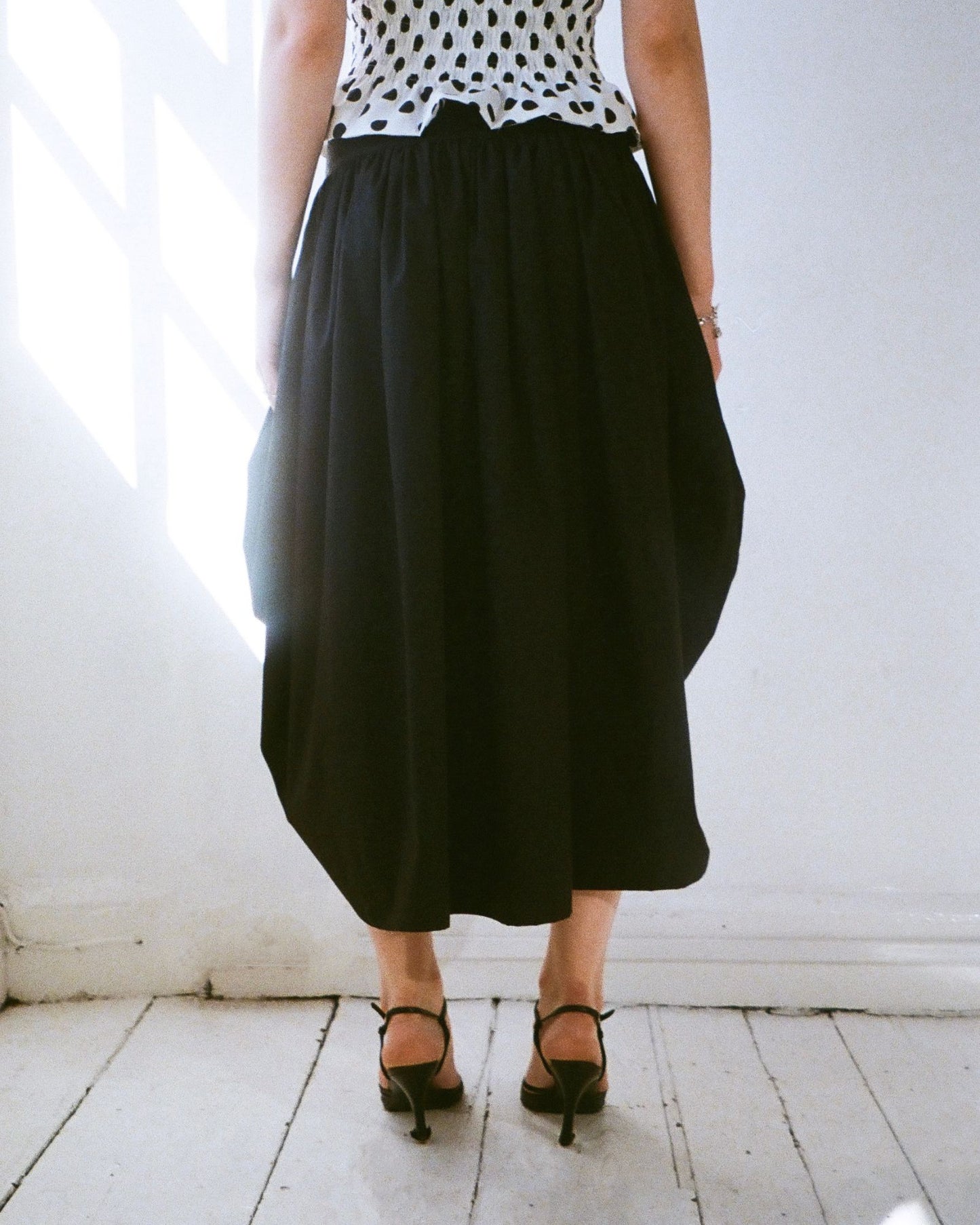The Lola Skirt in Black