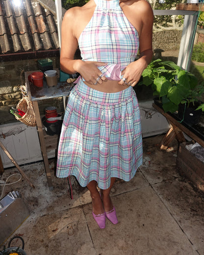 The Lottie Skirt in Gelato Linen