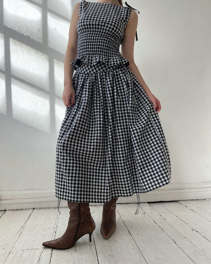 31. The Lola Skirt in Gingham - S