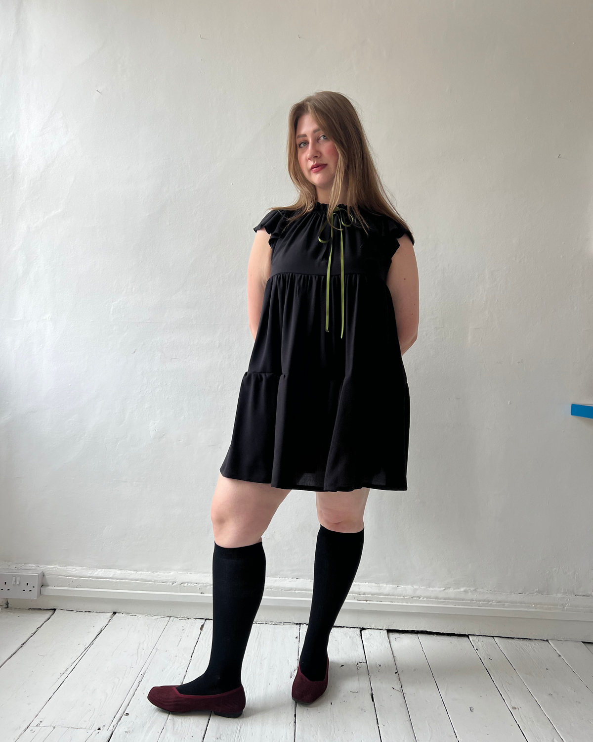 9. The Savannah Dress in Black - M
