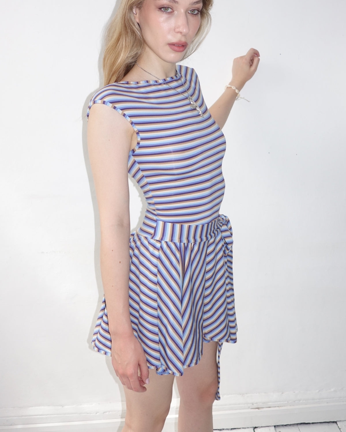 54. The Janie Dress in Bluebell - S/M