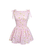 Load image into Gallery viewer, The Amélie Dress in Pink Ditsy
