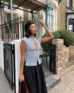 Load image into Gallery viewer, The Paulina Top in Stripe
