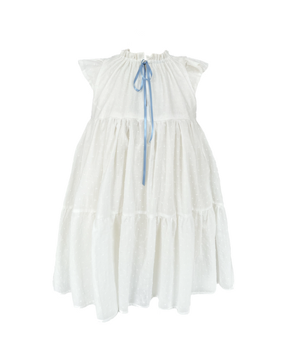The Savannah Dress in Ivory