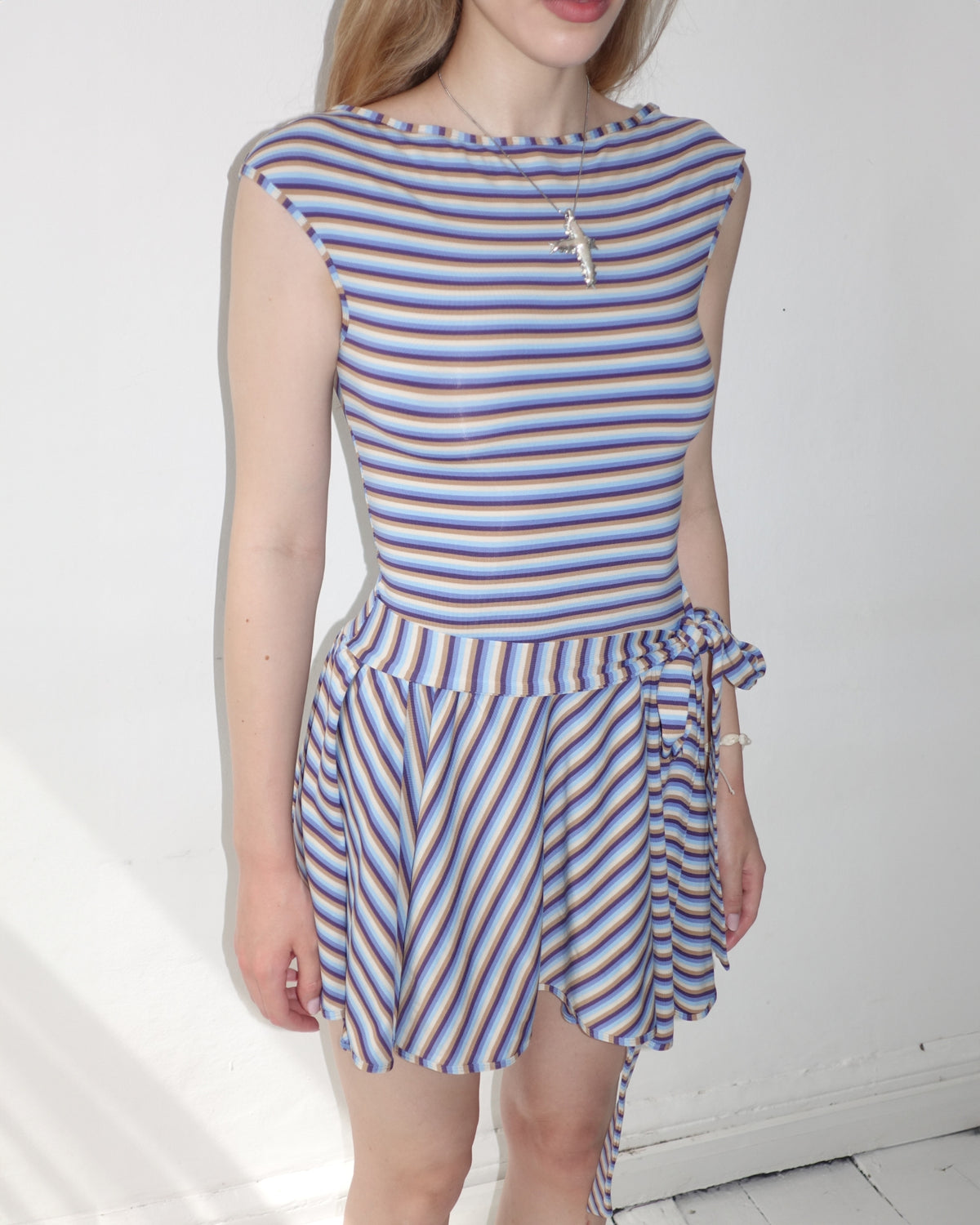 54. The Janie Dress in Bluebell - S/M