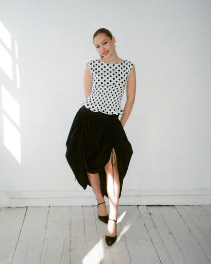 The Lola Skirt in Black