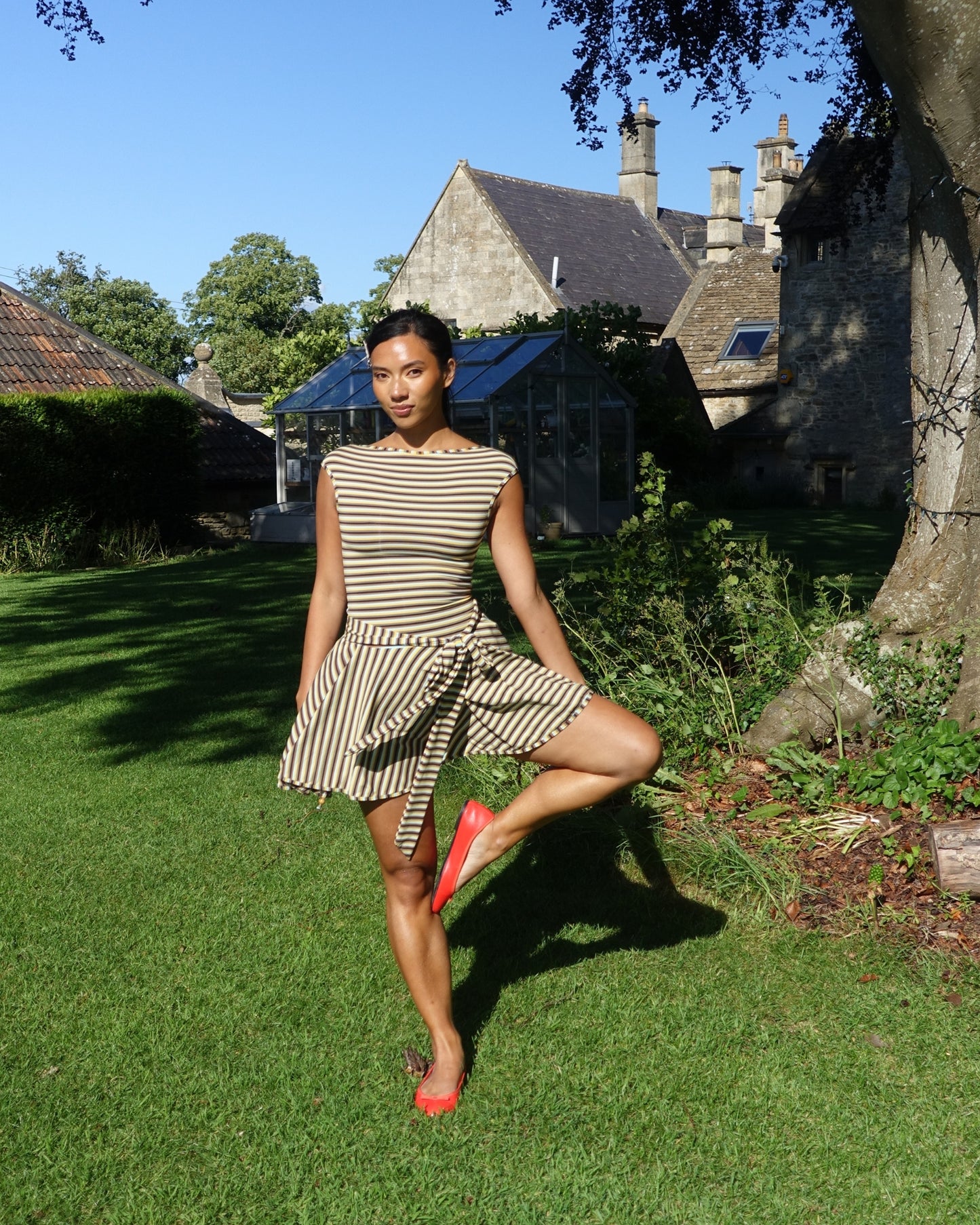 The Janie Dress in Sunflower