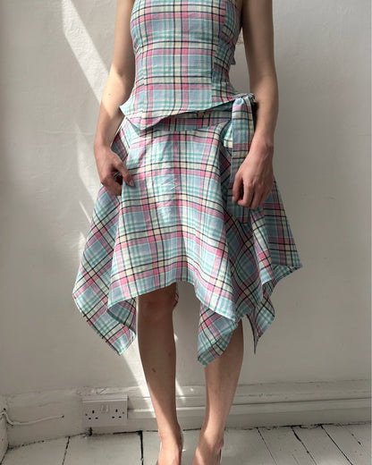 The Laila Skirt in Gelato Linen