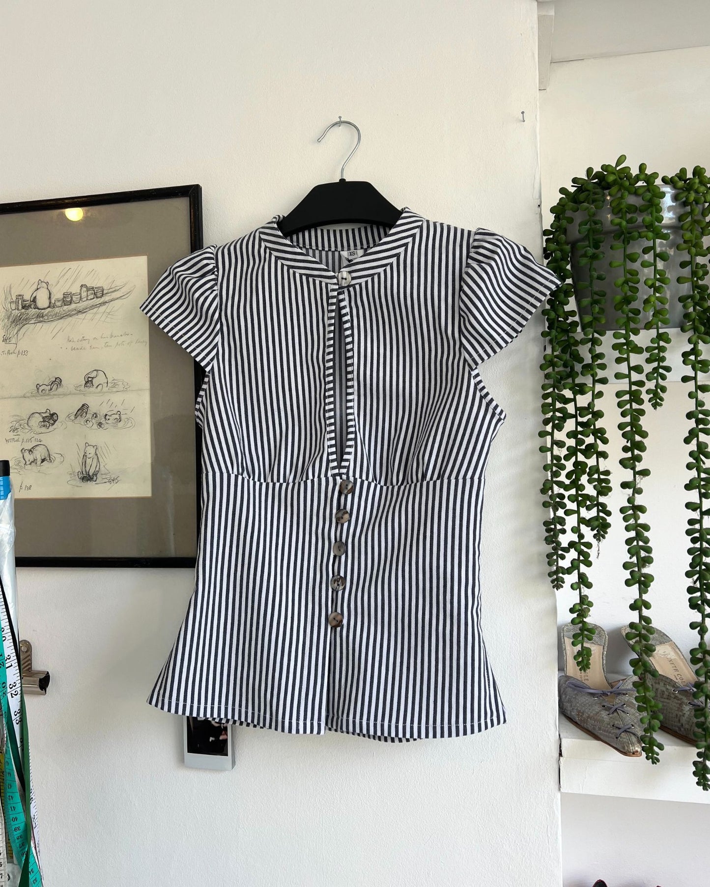 The Paulina Top in Stripe