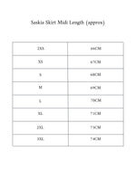 Load image into Gallery viewer, The Midi Saskia Skirt
