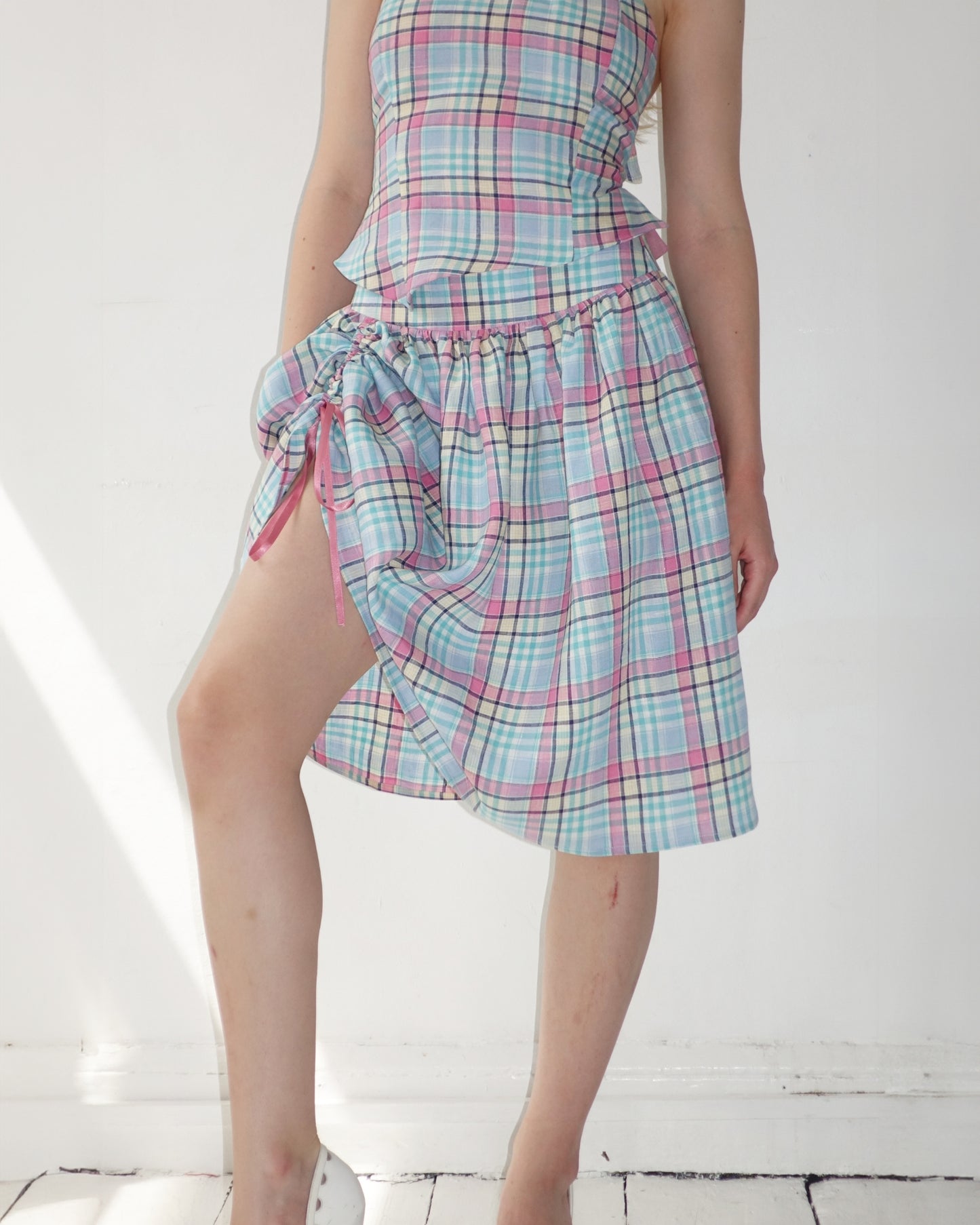 The Lottie Skirt in Gelato Linen