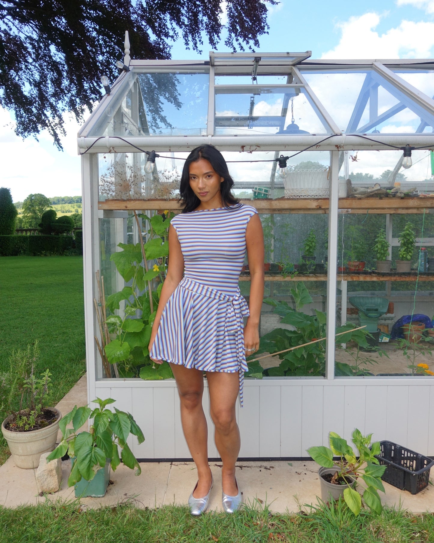 The Janie Dress in Bluebell