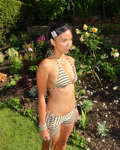 The Cleo Bikini Top in Sunflower