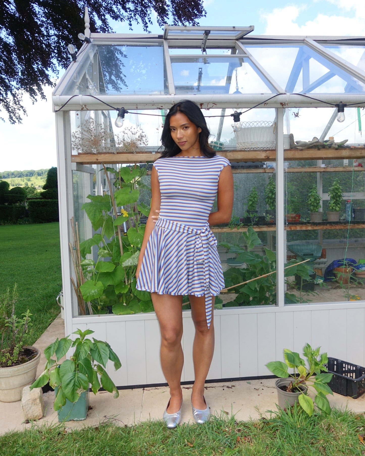 The Janie Dress in Bluebell