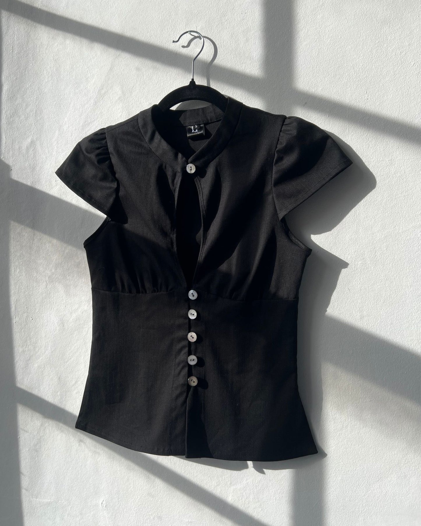 The Paulina Top in Black