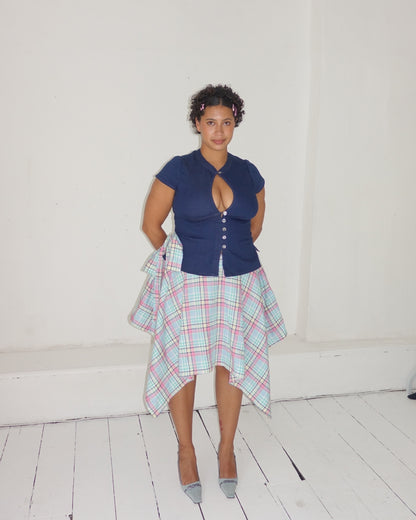 The Laila Skirt in Gelato Linen