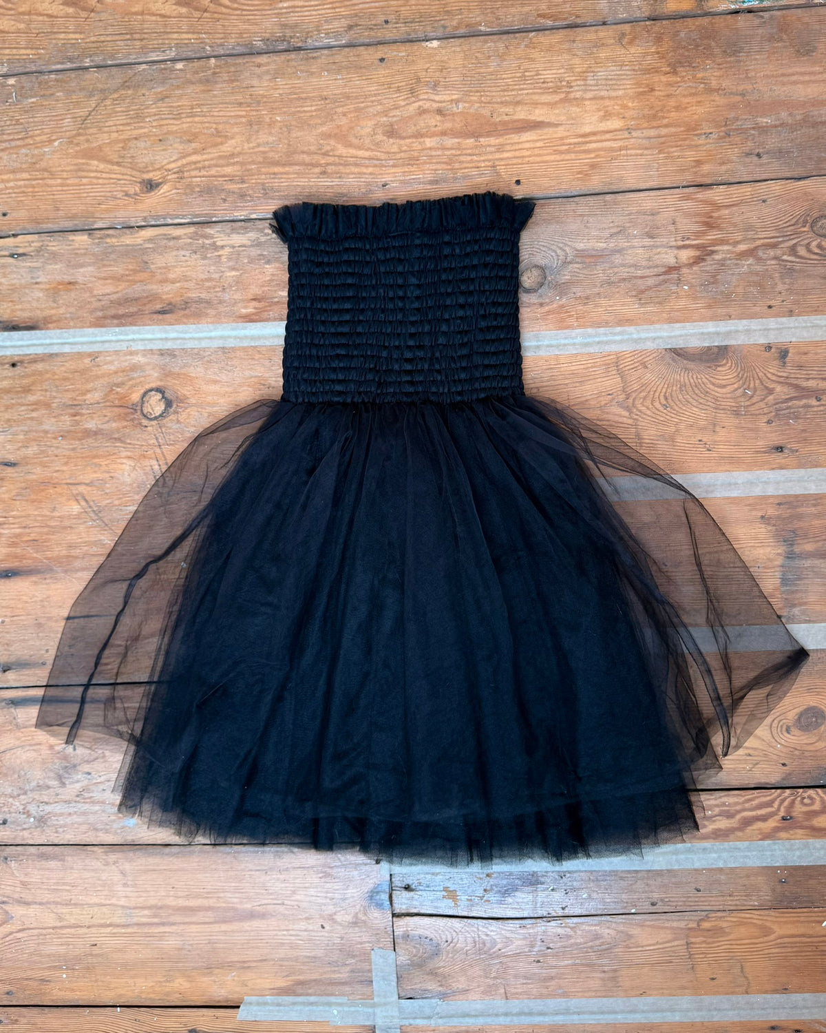 39. The Black Mini Babydoll - XS/S