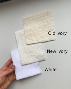 The Freya Top in Ivory  -  PRE-ORDER