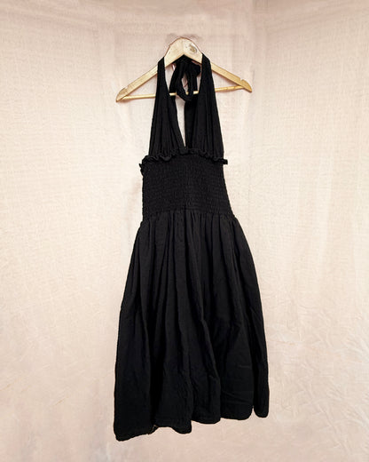 8. The Freya Maxi Dress in Black - L