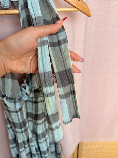65. The Freya Mini in Stormy Check - S