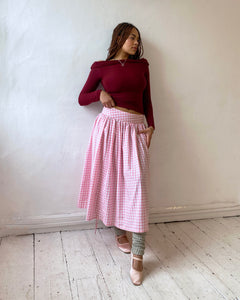 The Lola Skirt in Light Pink