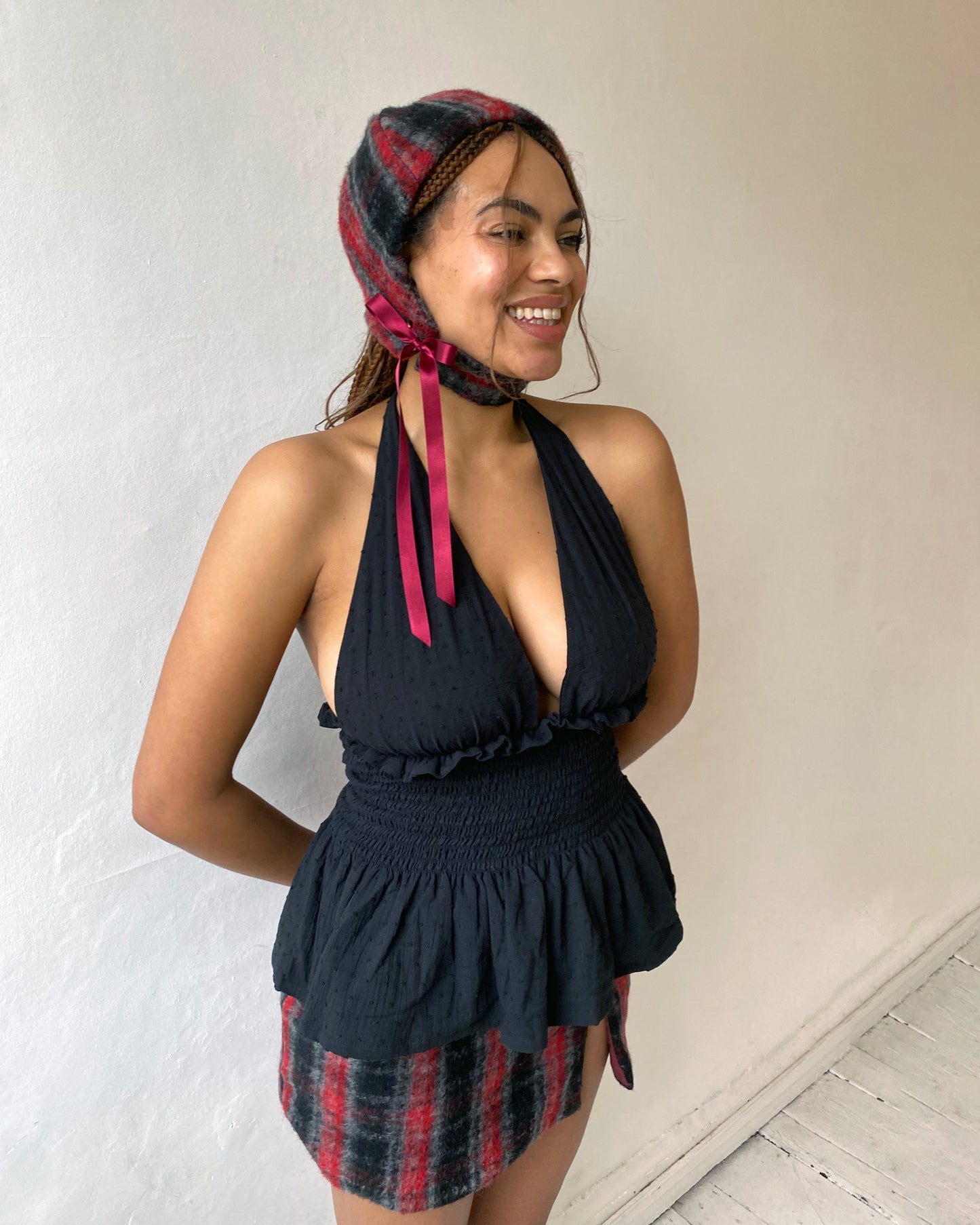 The Freya Top in Black